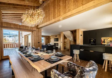 Chalet de luxe en bois à Combloux Chalet Thural