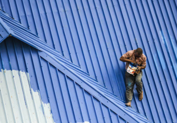 peinture de toiture à Antony