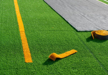 Construction court de tennis en gazon synthétique Saint-Tropez