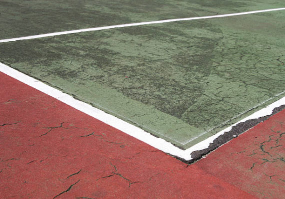 Construction court de tennis en béton poreux aix en provence
