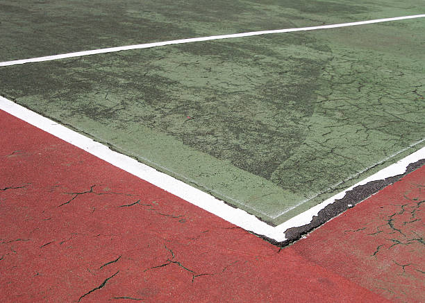 Construction court de tennis en béton poreux aix en provence