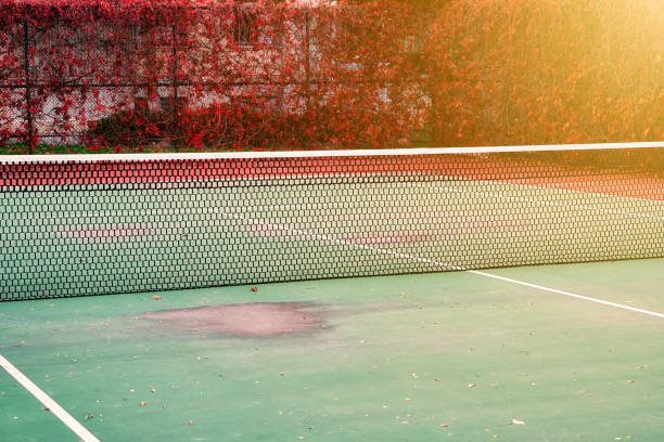 Construction d'un court de tennis à Nice