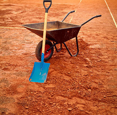 Construction d'un terrain de tennis à Nice