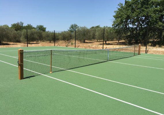 construction court de tennis à Saint-Raphaël