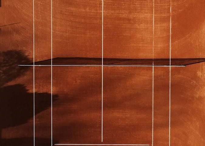 brown and black checkered textile