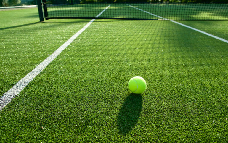 rénovation court de tennis à Cannes